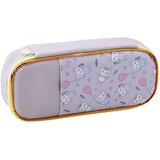  Children's School Pencil Case with Bunnies, Roomy, Purple, 24cm | shoptok.hr