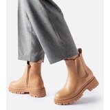 Gemre Beige insulated classic boots Olmedo | shoptok.hr