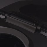  Zidna WC Školjka Keramička Crna | shoptok.hr