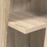  Kutni ormarić Sonoma hrast 27,5x27x102cm Konstruirano drvo | shoptok.hr