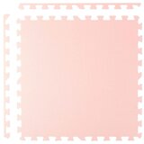Ricokids velika pjenasta podloga za slaganje 60x60 cm 4 komada boje breskve i bijele | shoptok.hr