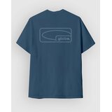 Globe Block T-Shirt steel blue | Shoptok.si
