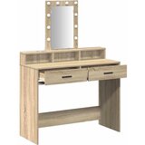  Toaletni stol Smeđa 100 x 41 x 140 cm Konstruirano drvo | shoptok.hr