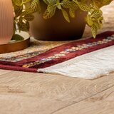Kayoom RAVNO TKANA PREPROGA 200/290 cm tkano rdeča | Shoptok.si