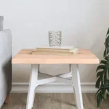 ploča 40x40x2 cm netretirana hrastovina sa živim rubom