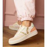Gemre Beige glitter embellished sneakers Blona | Shoptok.si