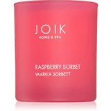 JOIK Organic Home & Spa Raspberry Sorbet dišeča sveča 150 g