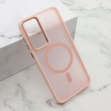 Maska silky magsafe za samsung A556B galaxy A55 5G/ roze