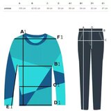 Pri Women's corduroy tracksuit composed of a sweatshirt and trousers. Loose cut | Shoptok.si
