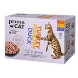 PrimaCat Multipack Ćuretina, Živina, Pačetina 12x85 g