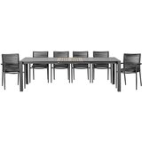 Acamp Vrtna Garnitura New Jersey, 7-Delni Set, Antracit | Shoptok.si