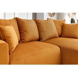 Bobochic Paris Oker žuta baršunasti kutna garnitura Enjoy – | shoptok.hr