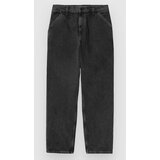 Carhartt WIP Single Knee Kavbojke black stone washed Cene