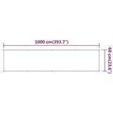  Vertikalna markiza bež 60x1000 cm tkanina oxford, (20703017) | Shoptok.si