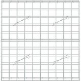 Gabion s žicom debljine 5 mm i mrežom 10x10 cm 100x10x100 cm | shoptok.hr