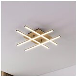 Eglo LED plafonjera Marinello 1, 2800 lm, crna/borovina, 50 cm, 99793 | shoptok.hr