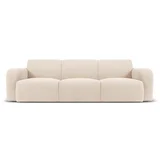 Bež sofa od bouclé tkanine 235 cm Molino –