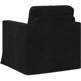 SOFA Crna 78 x 78 x 80 cm Baršun | Eponuda.com