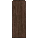 vidaXL Omarica za čevlje rjavi hrast 52x37,5x100 cm inženirski les | Shoptok.si