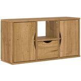 Furnova TV omarica s predalom "ODDA" 79x24x40 cm Masivni les, bor, (21922847) | Shoptok.si