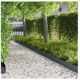 vidaXL Ograda oko Travnjaka 20 kom. 103 x 20 cm Čelik Antracit - Antracit 20 20 cm Cijene