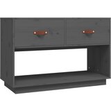 Maison Chic TV omarica - TV stojalo - Televizijska omarica siva 90x40x60 cm trdna borovina, (21702227) | Shoptok.si