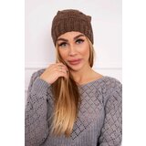 Kesi marka niezdefiniowana Cap with fleece Justyna K253 cappuccino | shoptok.hr