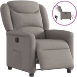 Maison Chic Električni naslanjač - Relax naslanjač taupe blago, (22062601) | Shoptok.si