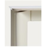 Kave Home Vrtna miza s kamnito mizno ploščo 80x140 cm Anafi – | Shoptok.si