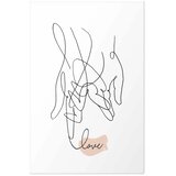  Plakat - Tangled Feelings 40x60 Bez okvira s margom | shoptok.hr
