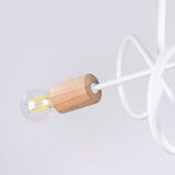  sollux SL.1474 - plafonski visilica ember 3xE27/15W/230V bela/bež/bukva | Eponuda.com