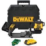 Dewalt večlinijski laser 18 V, zelen, 1 x 2.0 Ah, Li-ion, DCLE34031D1 Cene
