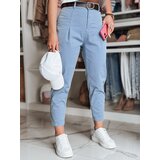 DStreet Spodnie damskie chinosy CHINOSKA niebieskie | Shoptok.si