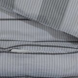  Set posteljine za poplun sivi 140 x 200 cm pamučni | shoptok.hr
