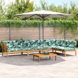 vidaXL 5-dijelna set vrtnih sofa od paleta s jastucima od drva bagrema | shoptok.hr