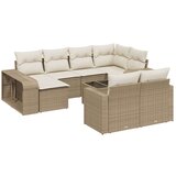  11-dijelni set vrtnih sofa od poliratana s jastucima bež | shoptok.hr