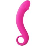 EasyToys - Anal Collection ukrivljen analni dildo - roza | Shoptok.si