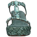 Alma En Pena Sandali & Odprti čevlji V23507 Zelena Cene