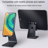 Yesido Namizno držalo (C96) - Možnost zlaganja za telefon, tablico - črna | Shoptok.si