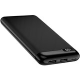 Setty 10000mAh Power Bank z 2 USB izhodoma Digitalni LED zaslon, - crn, (20633049) | Shoptok.si
