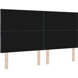 vidaXL Vzglavje Geometrijskih Blokov Temno Sivo 180 cm Velvet, (22080613) | Shoptok.si