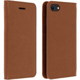 AVIZAR Usnjen folio ovitek za iPhone 7 / 8 / SE 2020, video stojalo, pravo usnje, rjava, (20526692) | Shoptok.si