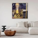  Slika - Gustav Klimt – Pallas Athene 60x60 U prirodnom drvenom okviru | shoptok.hr