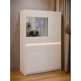 Hom`in vitrina, barve hrasta, peščene barve | Shoptok.si