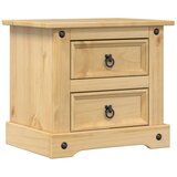 Maison Chic Nočna omarica - Nočna miza Corona 53x39x50 cm trdna borovina, (21690385) | Shoptok.si