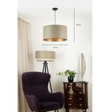  Brilagi - Visilica na sajli OREGON ROLLER VEGE 1xE27/15W/230V, prečnik 45 cm, u sivoj boji | Eponuda.com