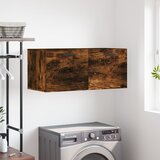  Zidni ormarić boja hrasta 80x36,5x35 cm konstruirano drvo | shoptok.hr