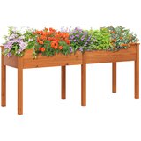 Costway Lesena korita s pregradami 185 x 58 x 77 cm, (5000277809) | Shoptok.si