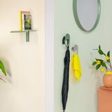 Spinder Design Zeleno-siva kovinska polica 28 cm Hola – | Shoptok.si