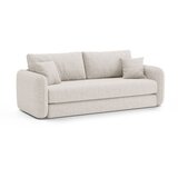Micadoni Kremno bela raztegljiva sedežna garnitura 225 cm Dormi – | Shoptok.si